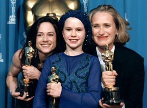 Three Oscar winners for The piano (Academy of Motion Pictures Arts and Sciences, 6416_1991)